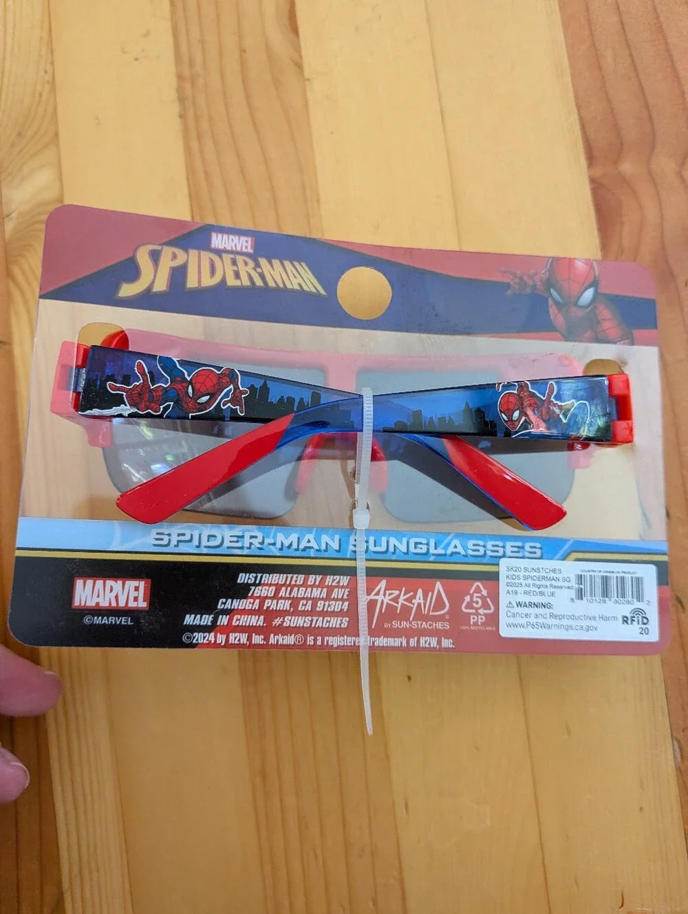 Arkaid Kids Sunglasses Lot - Spider-Man & Pokémon Shield Glasses